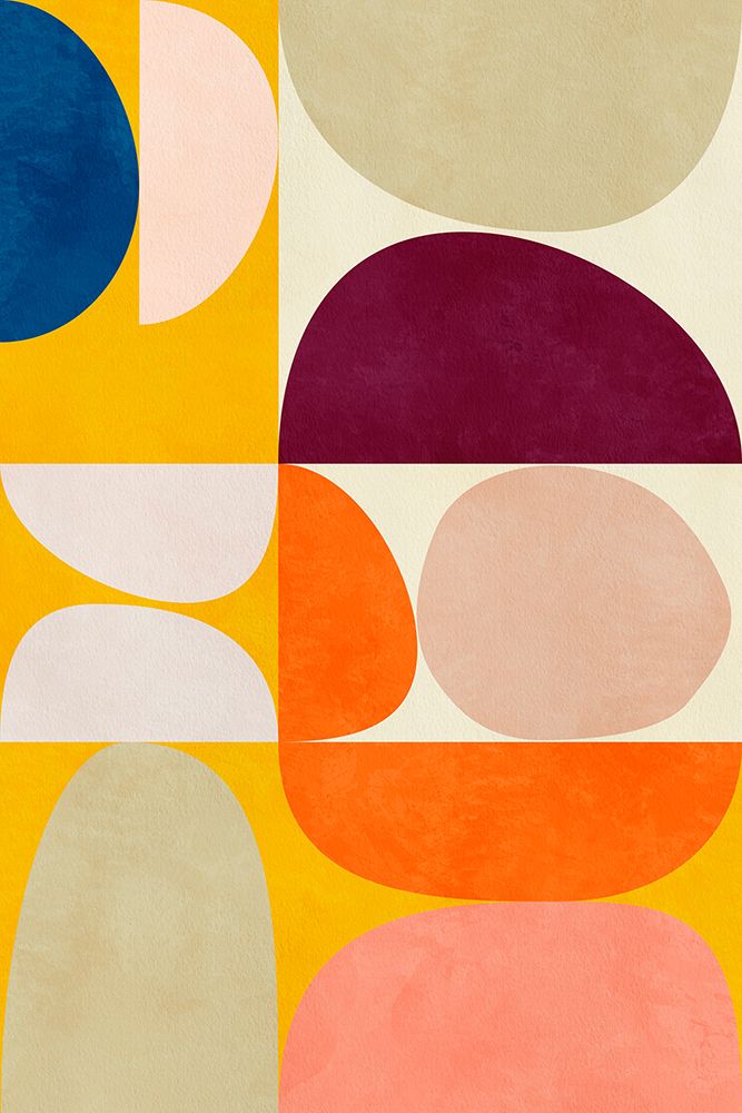 Vivid Bauhaus2 art print by Ana Rut Bre for $57.95 CAD