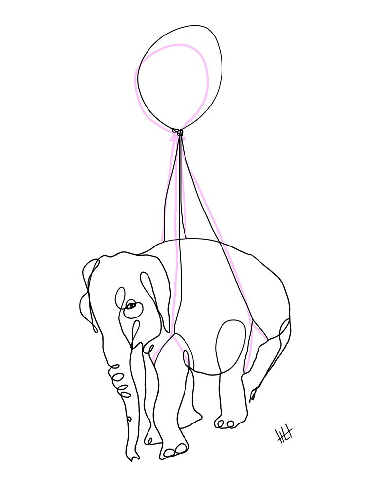 Baby Float Away art print by Hanna Lee Tidd for $57.95 CAD