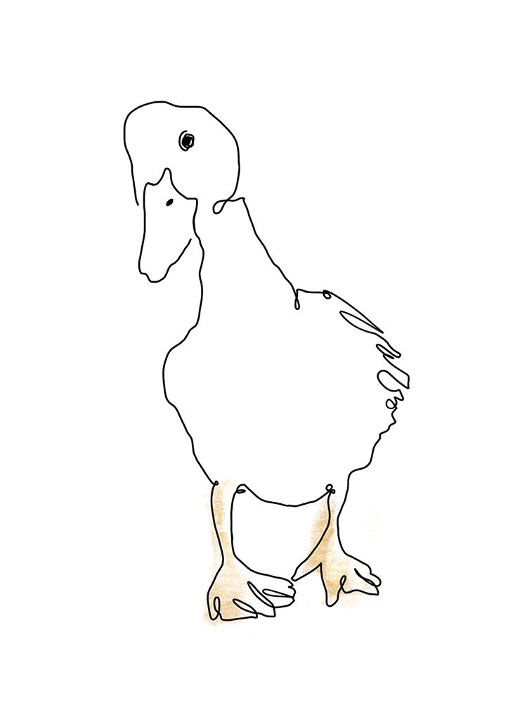 Ello Me Duck art print by Hanna Lee Tidd for $57.95 CAD