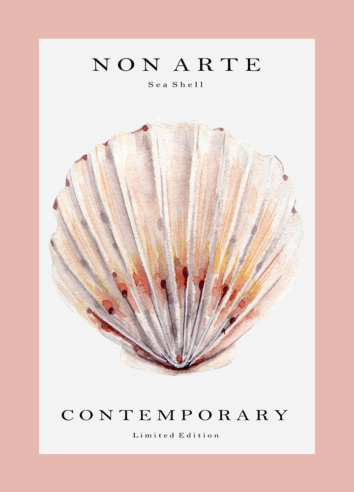 Non Arte Sea Shell no.2 art print by Rikke Londager Boisen for $57.95 CAD