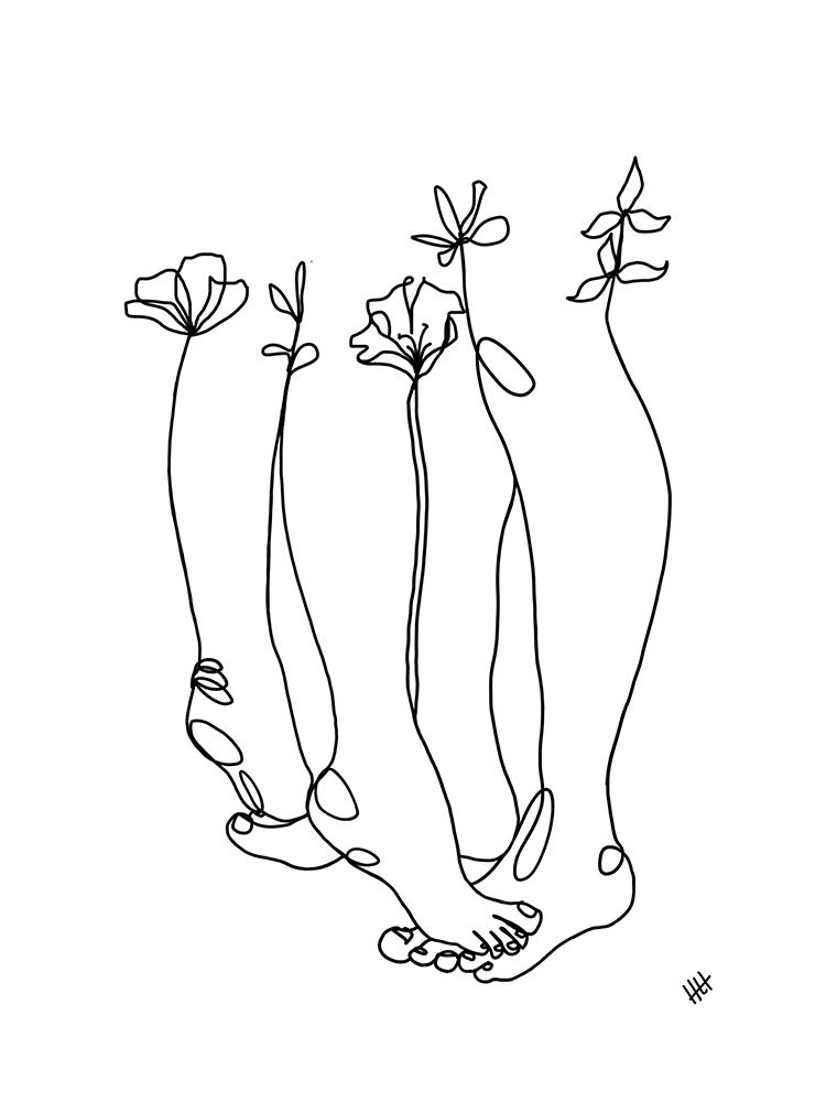 Tippy Toes art print by Hanna Lee Tidd for $57.95 CAD