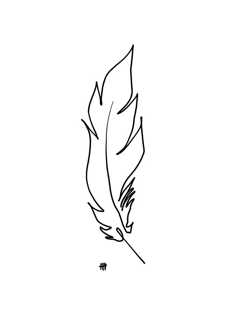 Touched By a Feather art print by Hanna Lee Tidd for $57.95 CAD