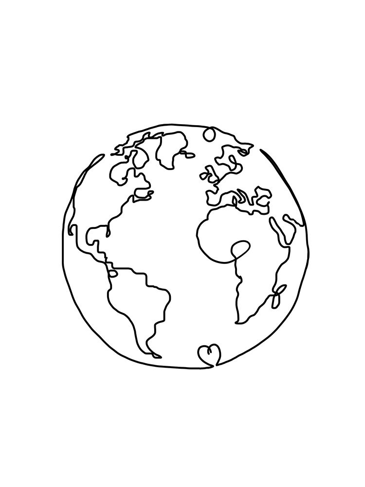 The World In Love art print by Hanna Lee Tidd for $57.95 CAD