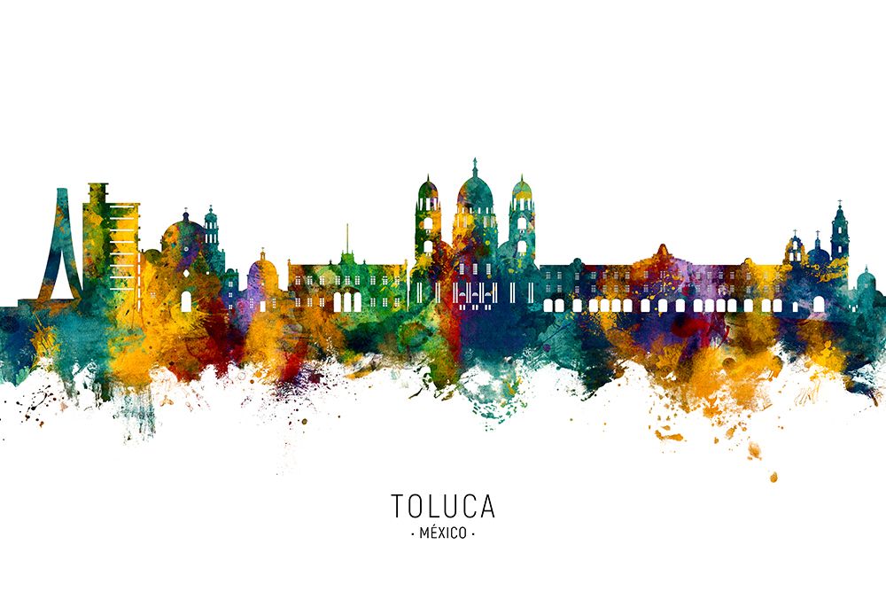 Toluca Skyline Mexico art print by Michael Tompsett for $57.95 CAD