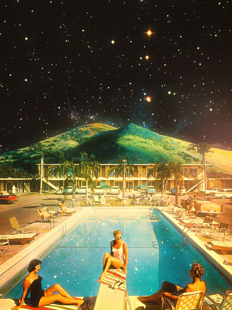 Space Pool art print by Taudalpoi for $57.95 CAD