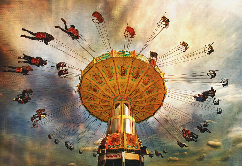 Wellenflug / Wave Flight art print by Anette Ohlendorf for $57.95 CAD