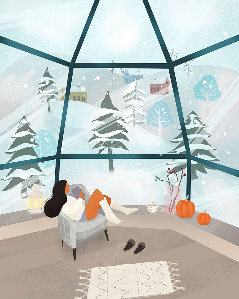 Winter Wonderland art print by Petra Lizde for $57.95 CAD