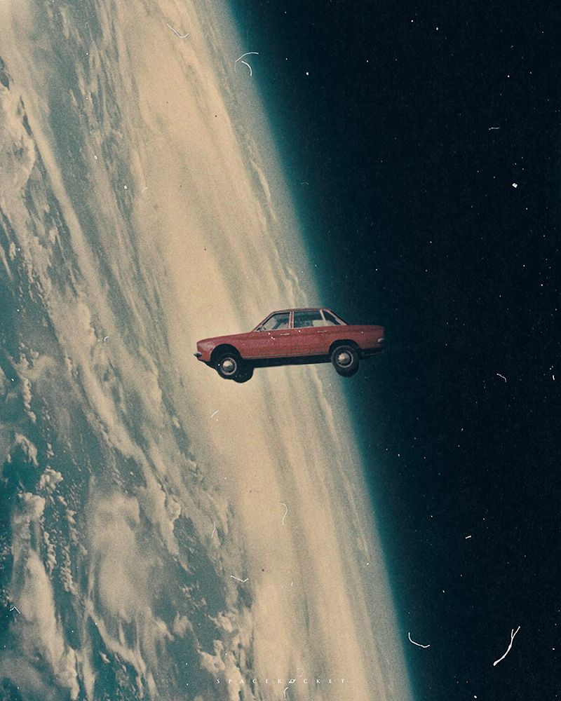 Driving Back to the Deep art print by Spacerocket Art for $57.95 CAD