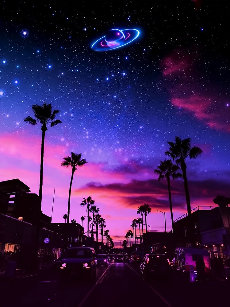 Aesthetic Night art print by Ritvik Takkar for $57.95 CAD