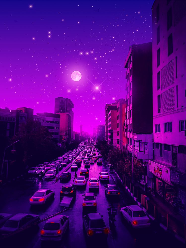 Aesthetic Tehran art print by Ritvik Takkar for $57.95 CAD