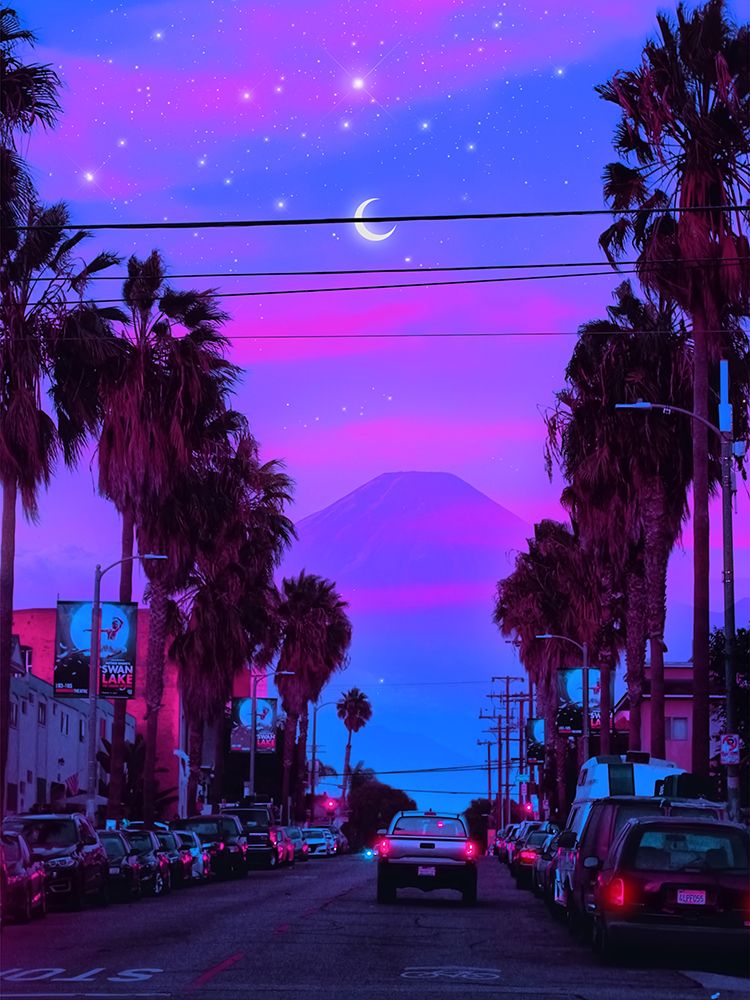 Lofi Cali art print by Ritvik Takkar for $57.95 CAD