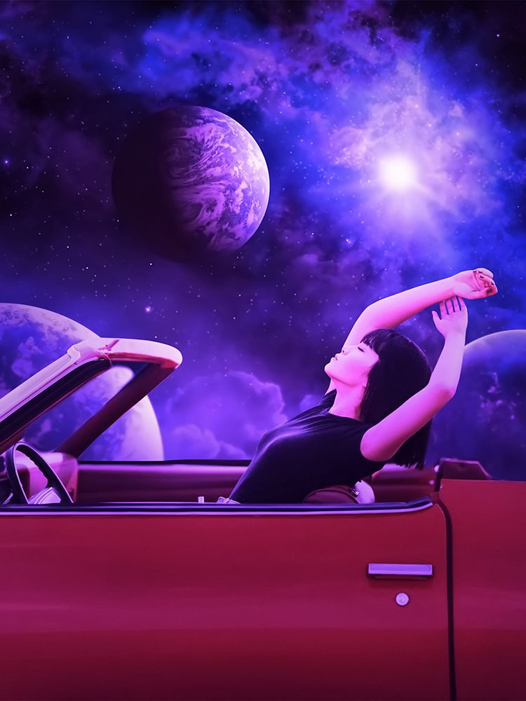 Space Trip art print by Ritvik Takkar for $57.95 CAD