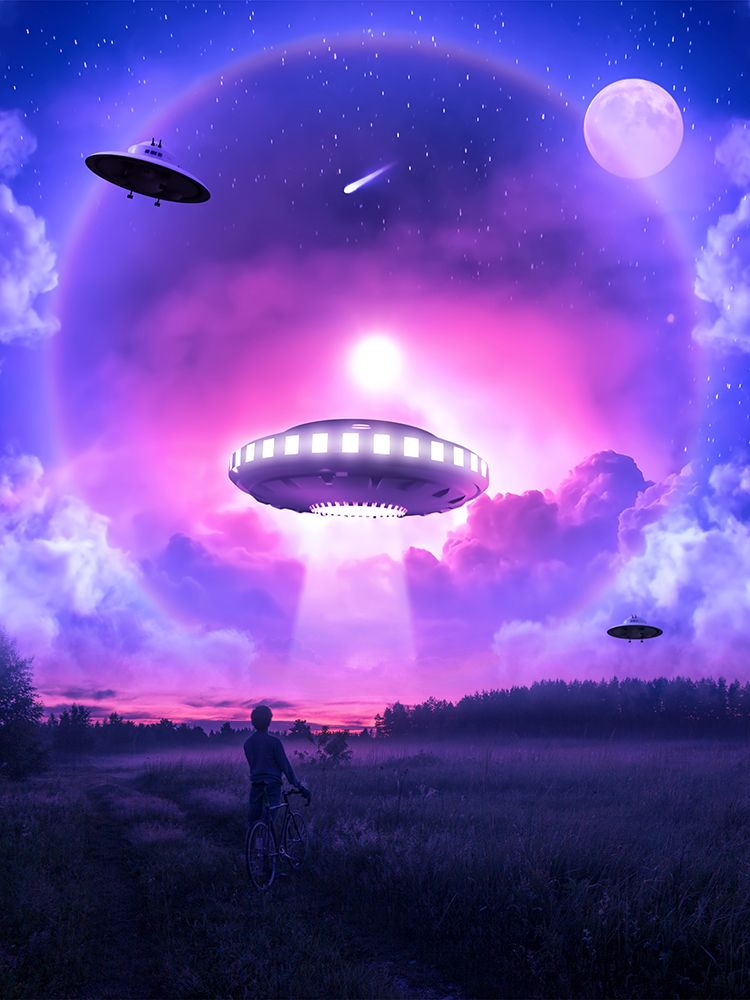 The Abduction art print by Ritvik Takkar for $57.95 CAD