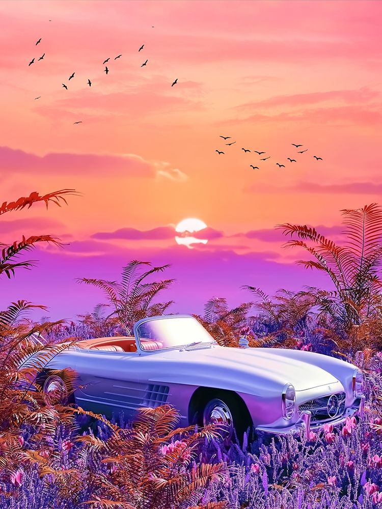 Vintage Paradise art print by Ritvik Takkar for $57.95 CAD