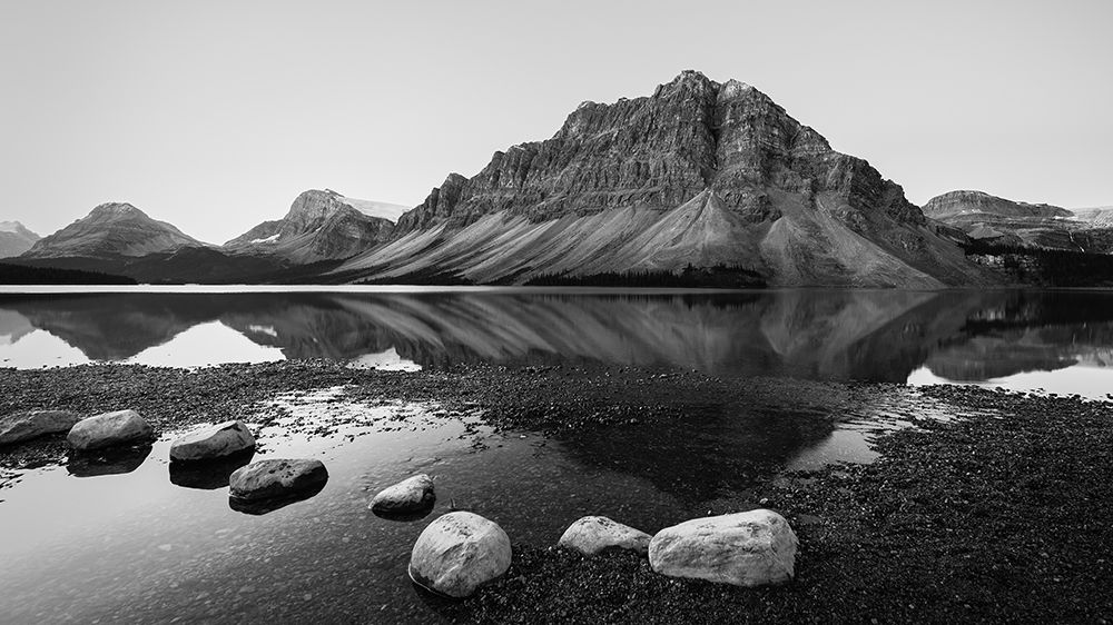 Bow Lake Morning art print by Craig Harding for $57.95 CAD
