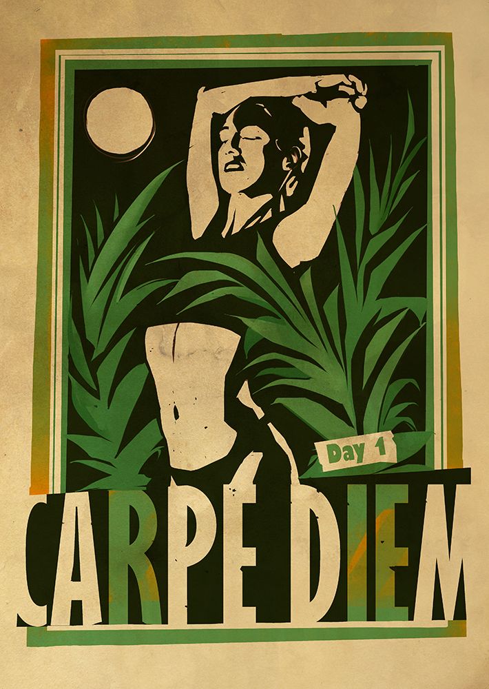 Carpe Diem print art print by Dionisis Gemos for $57.95 CAD