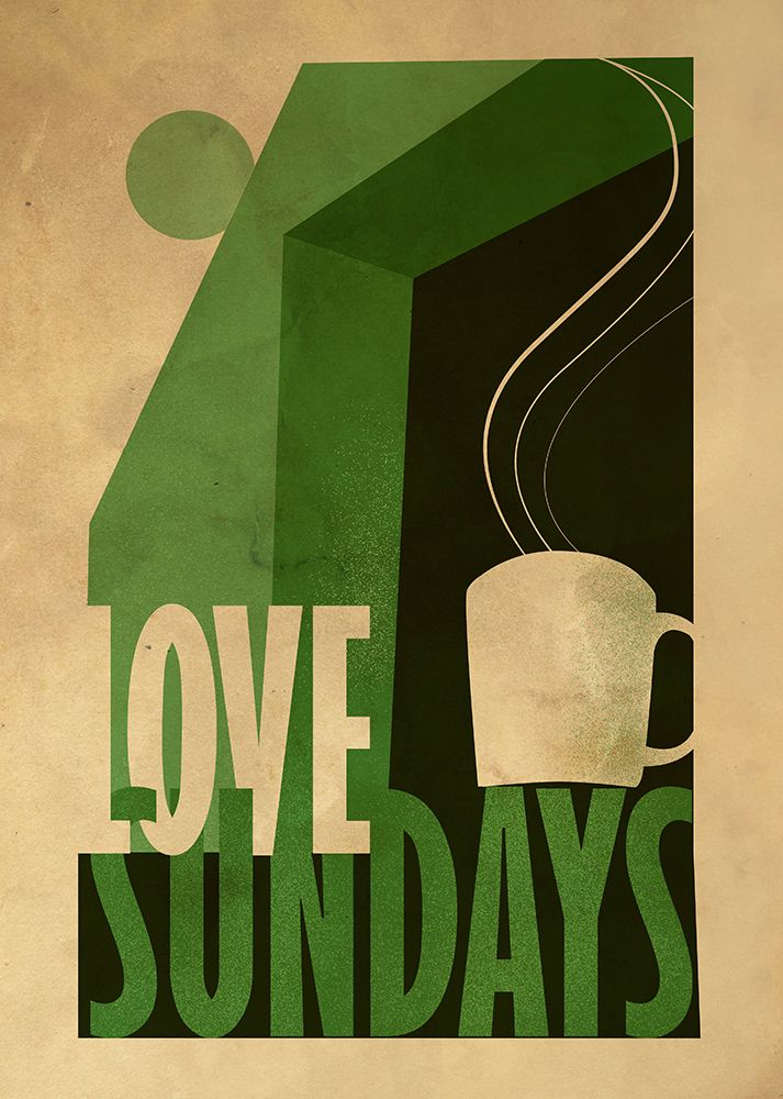 Love Sunday print art print by Dionisis Gemos for $57.95 CAD