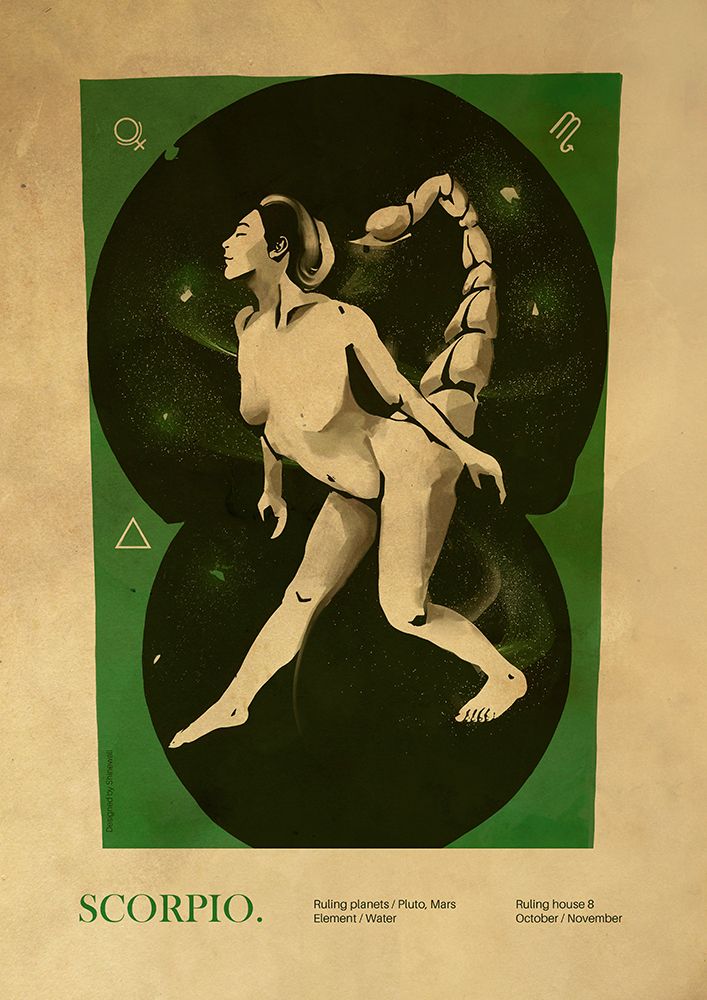 Scorpio print art print by Dionisis Gemos for $57.95 CAD