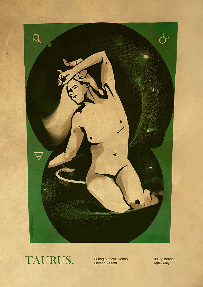 Taurus print art print by Dionisis Gemos for $57.95 CAD