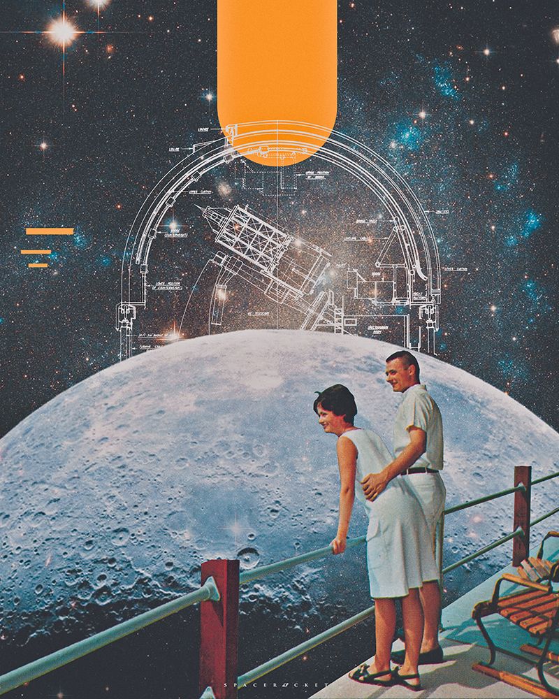 #163 art print by Spacerocket Art for $57.95 CAD