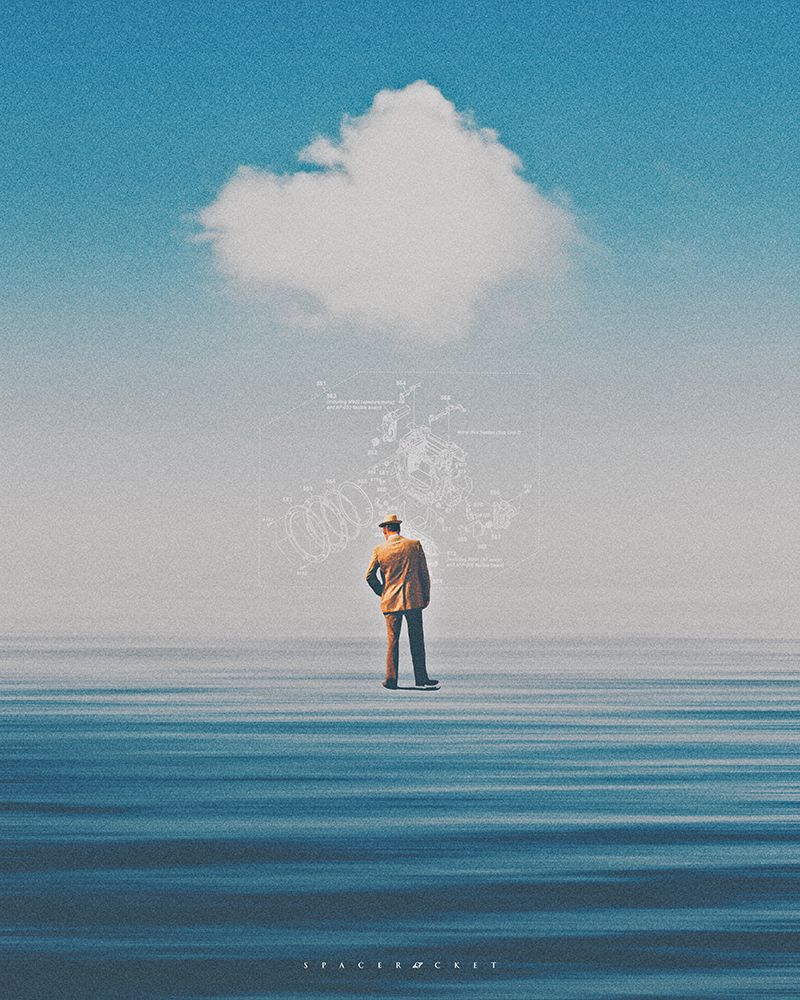 #222 art print by Spacerocket Art for $57.95 CAD