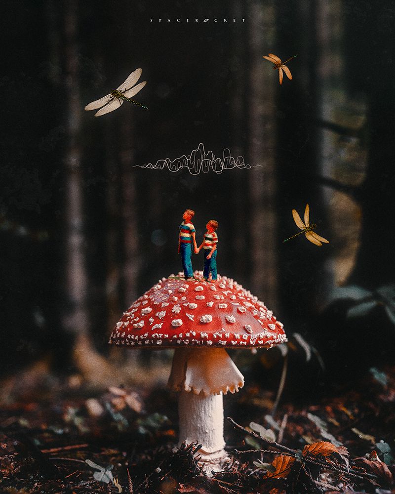 #355 art print by Spacerocket Art for $57.95 CAD