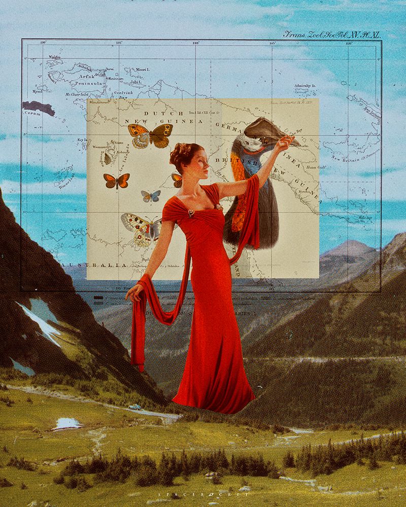 #541 art print by Spacerocket Art for $57.95 CAD
