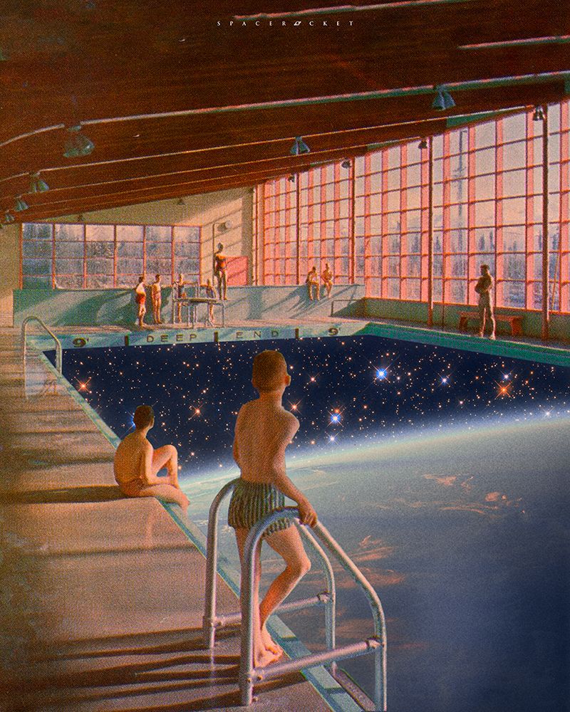 #554 art print by Spacerocket Art for $57.95 CAD