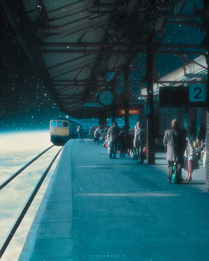 #612 art print by Spacerocket Art for $57.95 CAD