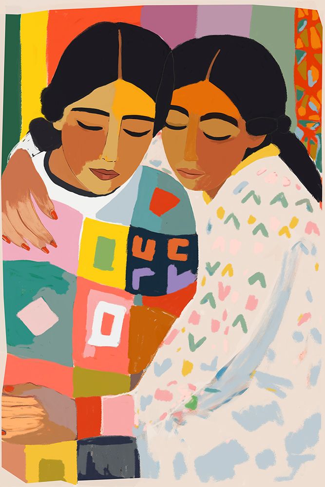 Warm Hug art print by Treechild for $57.95 CAD