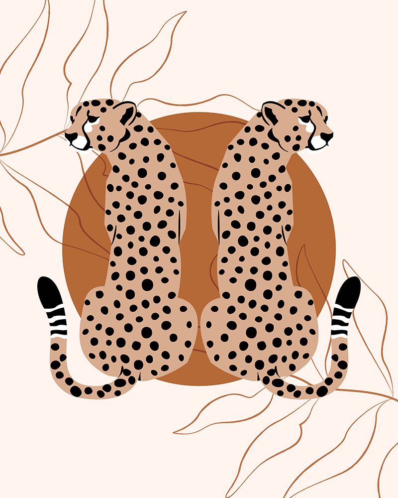 Cheetah art print by Beth Cai for $57.95 CAD