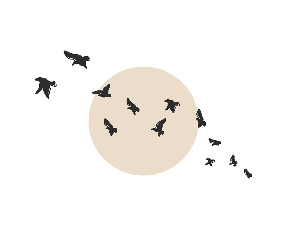 Flock art print by Beth Cai for $57.95 CAD