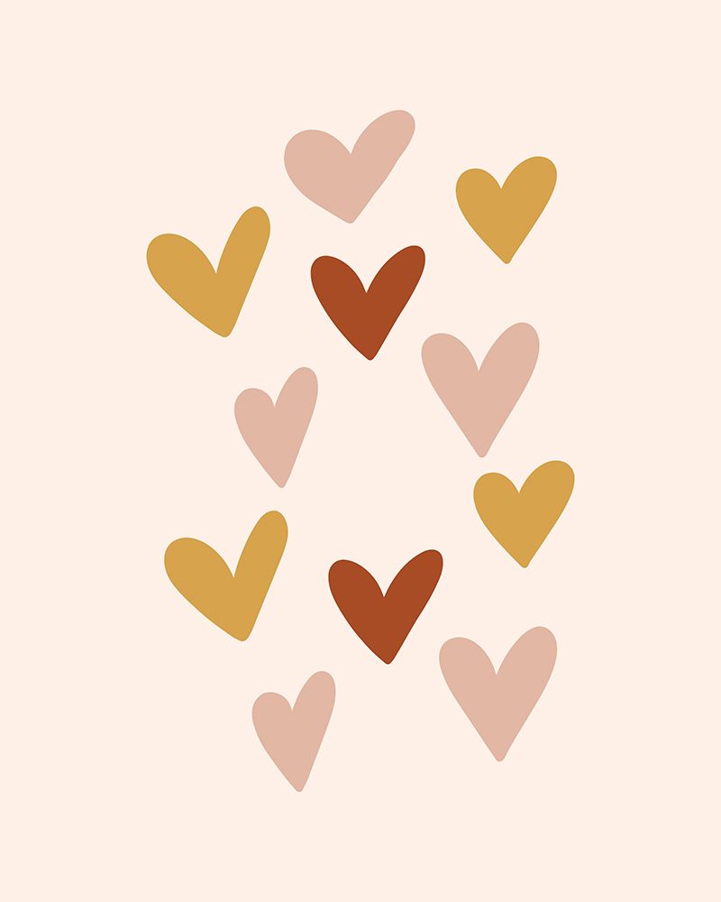 Hearts art print by Beth Cai for $57.95 CAD