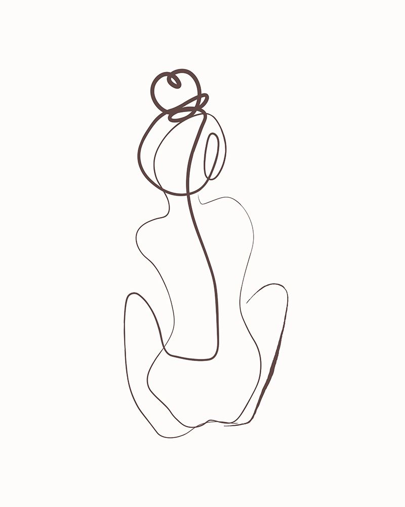 Sitting Girl art print by Beth Cai for $57.95 CAD