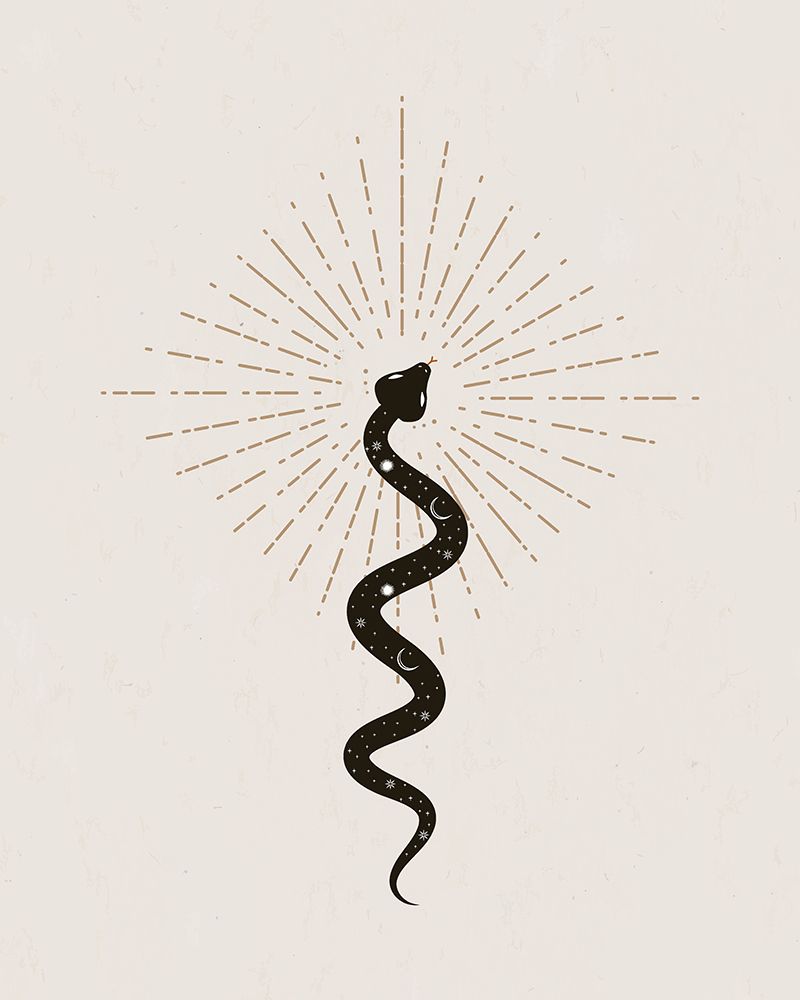 Spirit Serpent art print by Beth Cai for $57.95 CAD