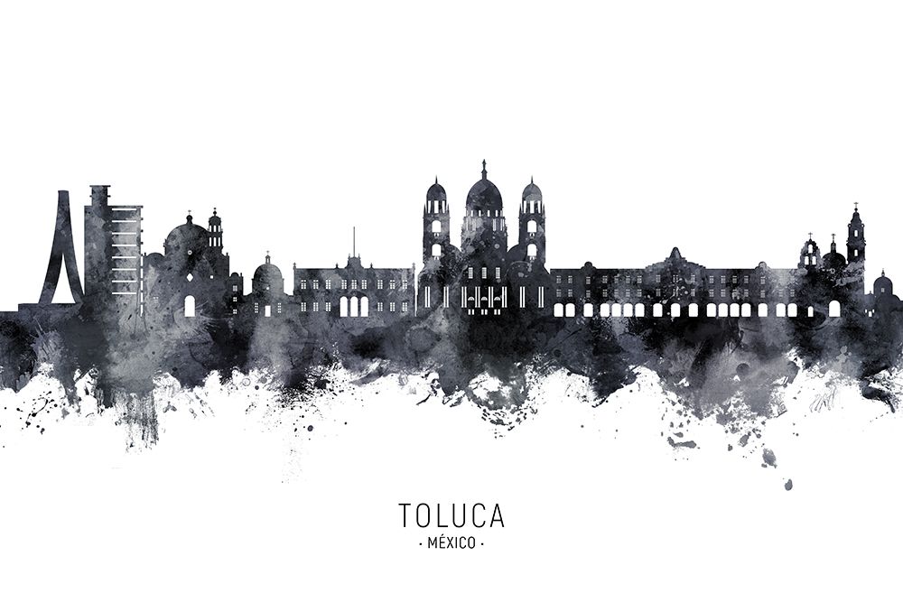 Toluca Skyline Mexico art print by Michael Tompsett for $57.95 CAD