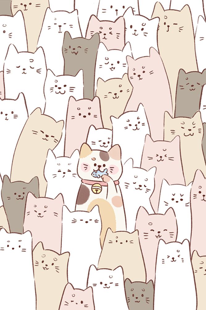 Cute Kitten 1 art print by Xuan Thai for $57.95 CAD