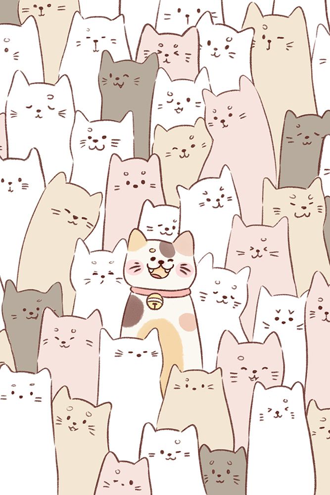 Cute Kitten lock art print by Xuan Thai for $57.95 CAD