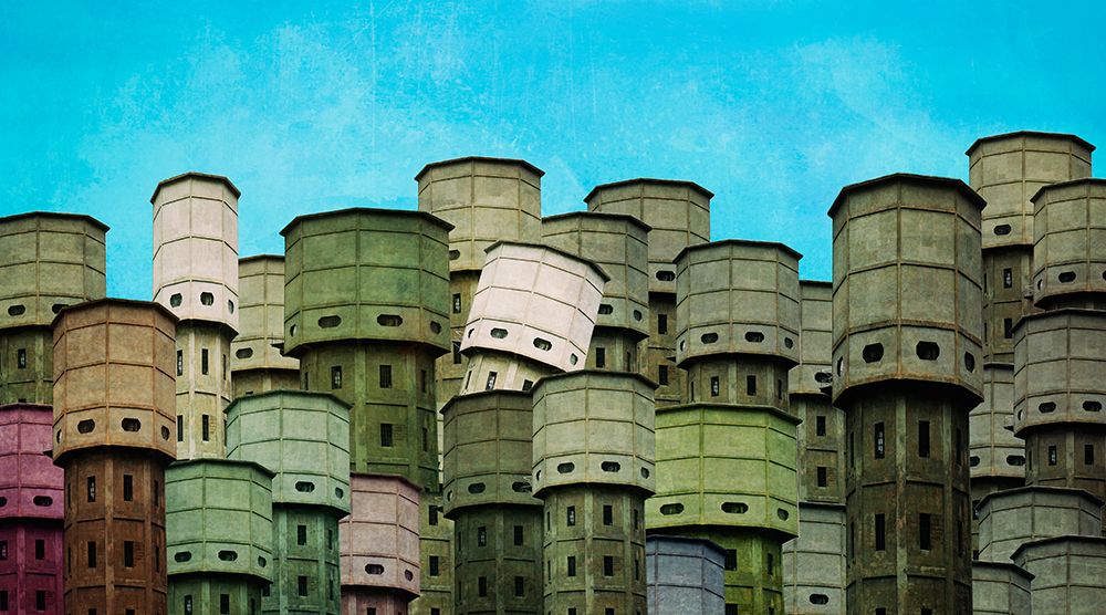 Old Towers art print by Brig Barkow for $57.95 CAD