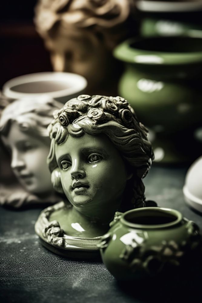 Green Ceramic art print by Treechild for $57.95 CAD
