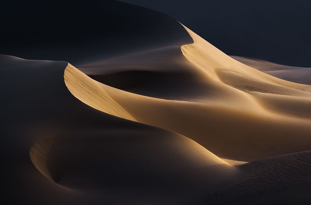 Desert Lines art print by NingYun Ye for $57.95 CAD