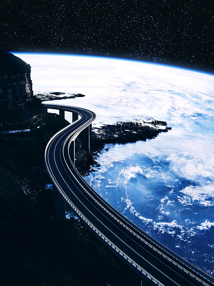 Road To Infinity art print by Taudalpoi for $57.95 CAD