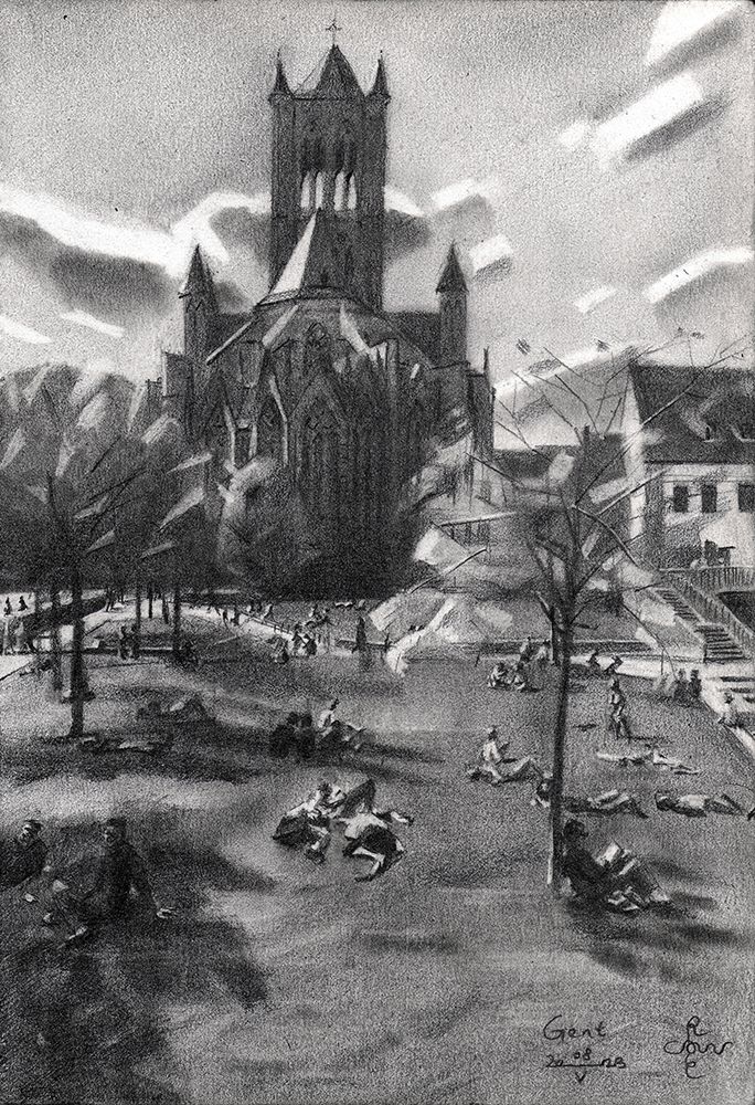 Gent 08 05 23 (2023) art print by Corne Akkers for $57.95 CAD