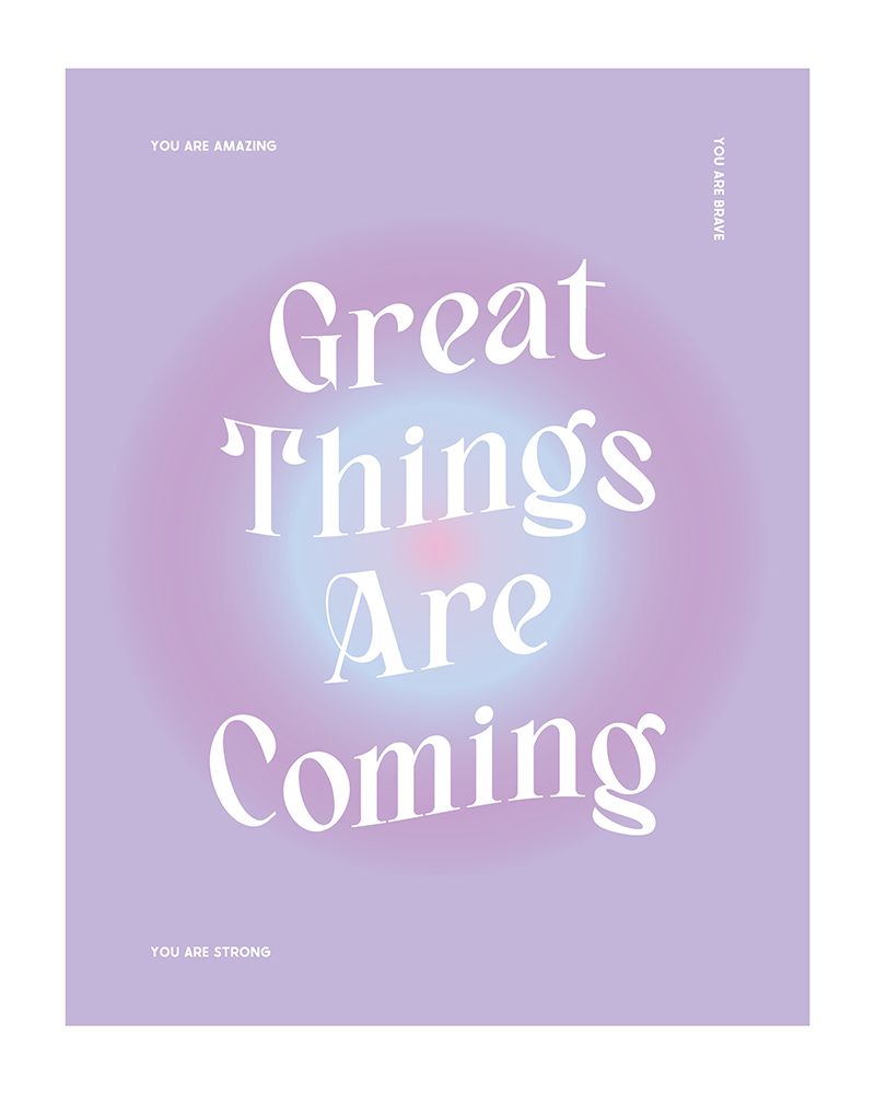 Great Things Are Coming art print by Beth Cai for $57.95 CAD