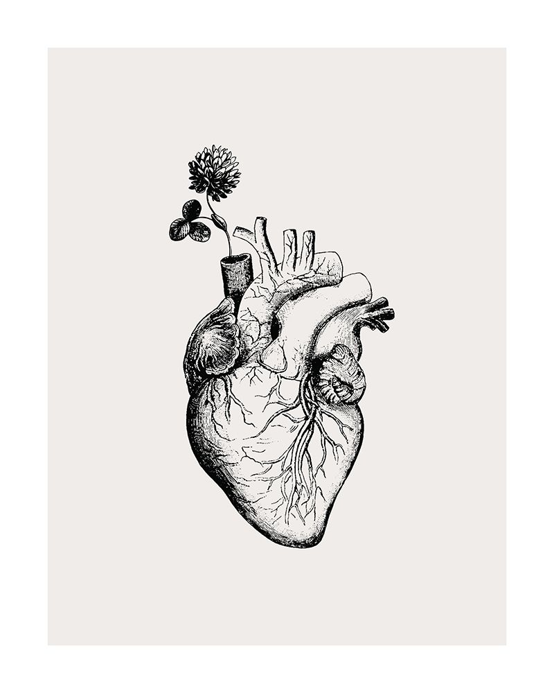 Heart Bloom art print by Beth Cai for $57.95 CAD