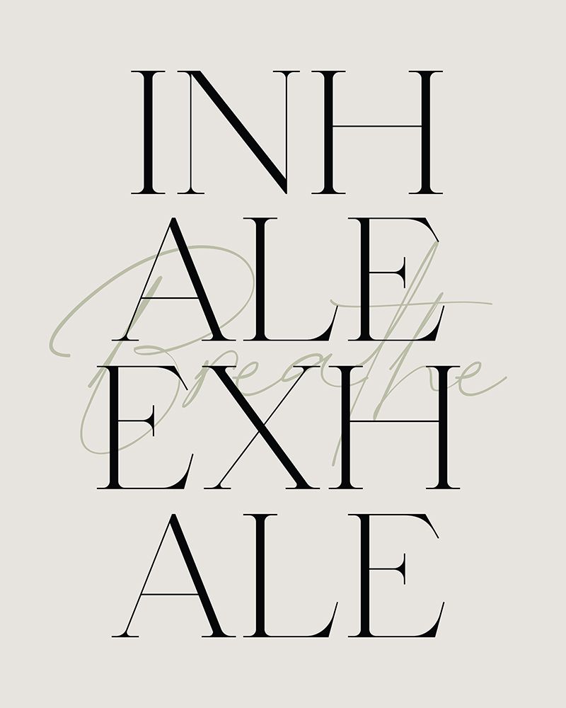 Inhale Exhale art print by Beth Cai for $57.95 CAD