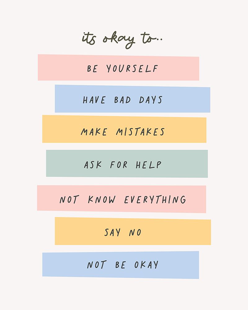 Its Okay To art print by Beth Cai for $57.95 CAD