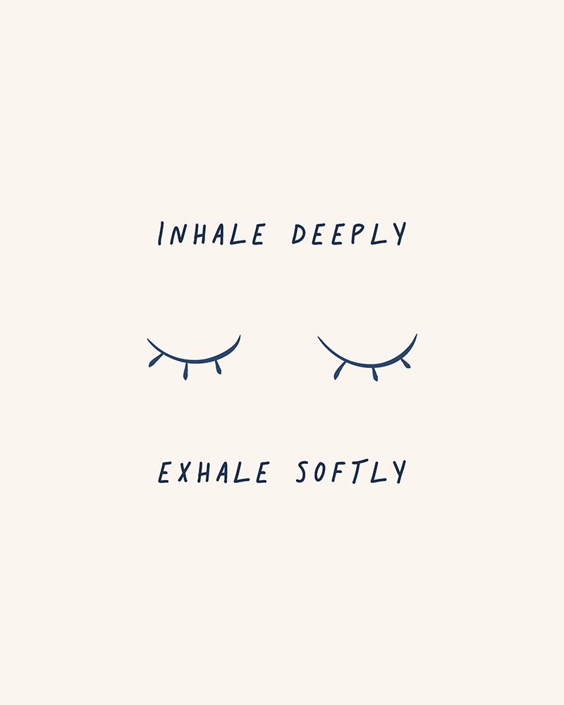 Inhale Deep art print by Beth Cai for $57.95 CAD