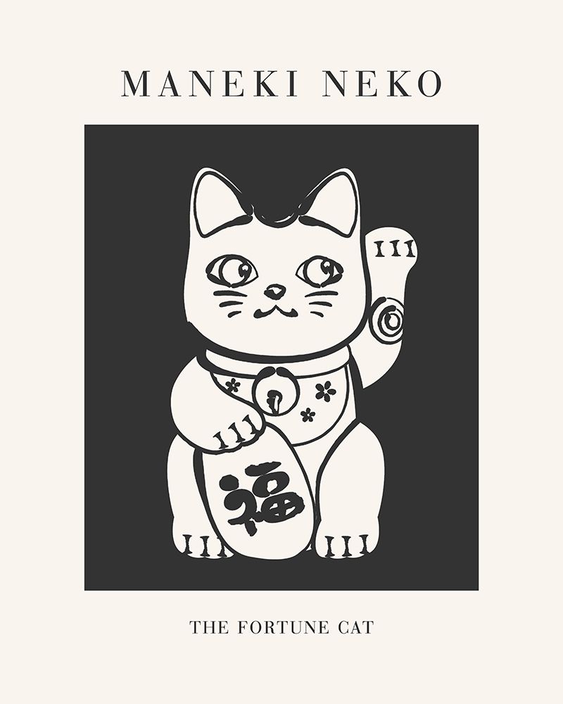 Manekineko art print by Beth Cai for $57.95 CAD