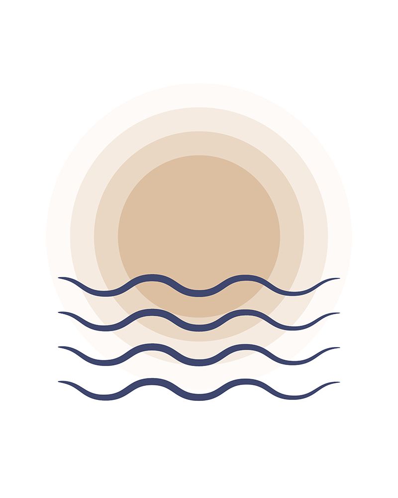 Sun Calm art print by Beth Cai for $57.95 CAD